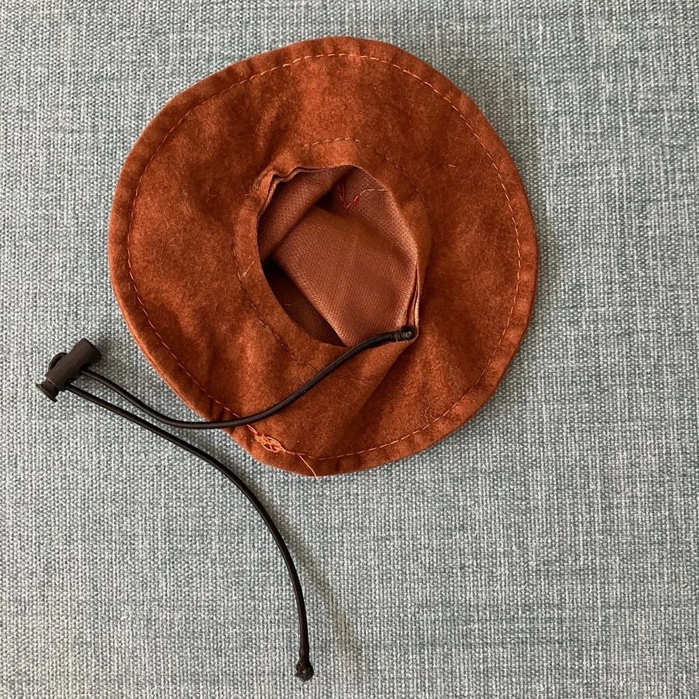 Cat Cowboy Costume Hat, Strap Broken